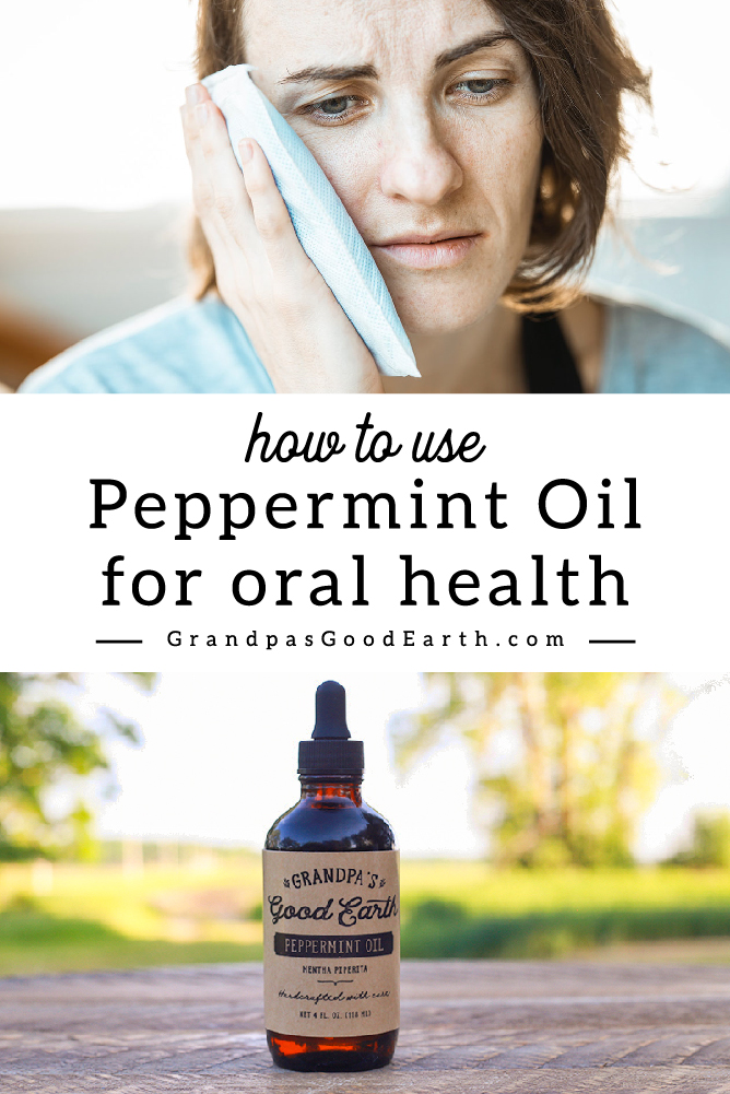 using peppermint oil for tooth pain
